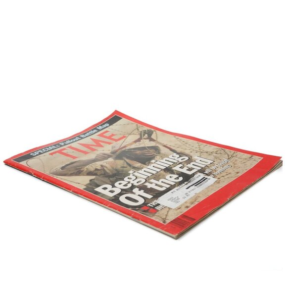 Vintage Time Magazine Gulf War 1991 Map Pullout Special Edition - Picture 6 of 6